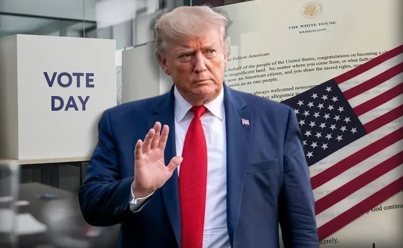 Trump signs executive order requiring proof of citizenship for voter registration