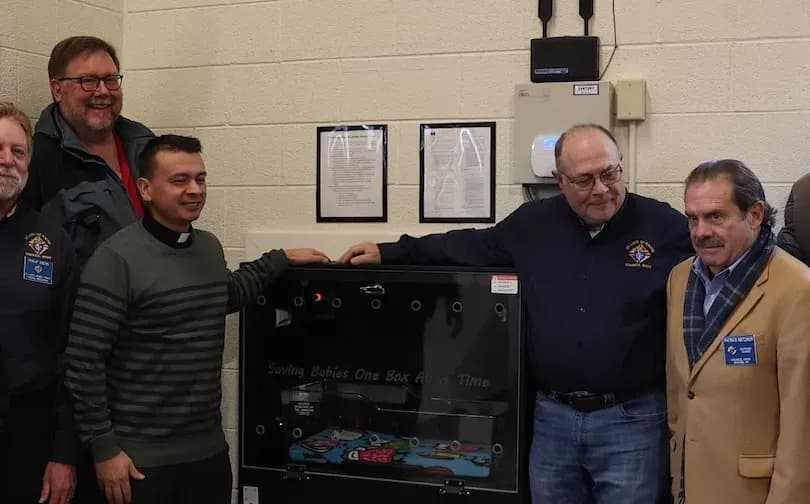 Wisconsin firehouse installs state’s third Safe Haven baby box for women to surrender newborn babies