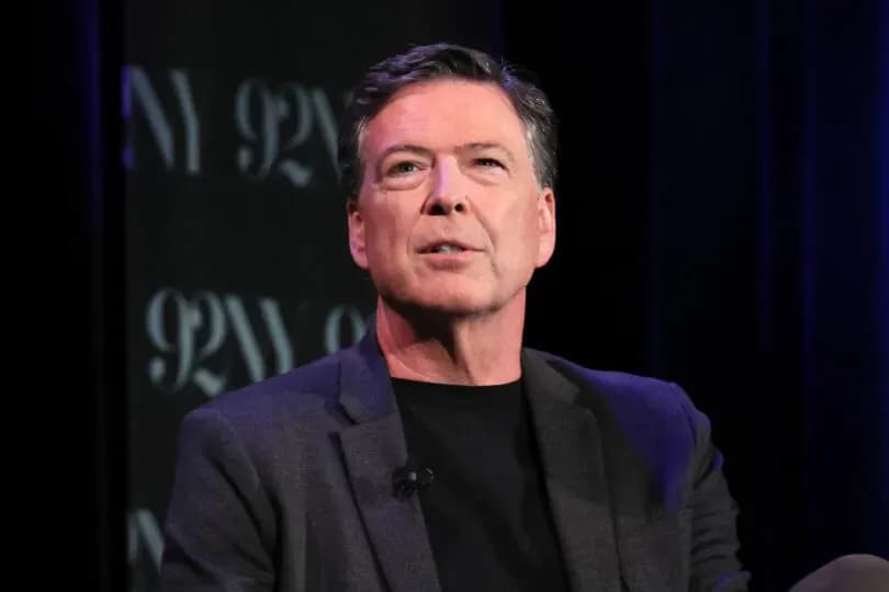 Former FBI director James Comey posts image appearing to call for Trump's assassination