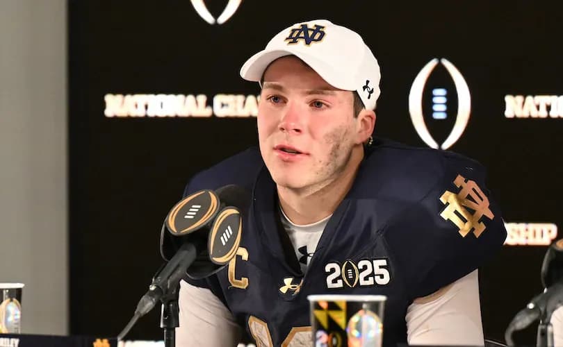 Notre Dame, Ohio State players praise Jesus Christ after epic national title game