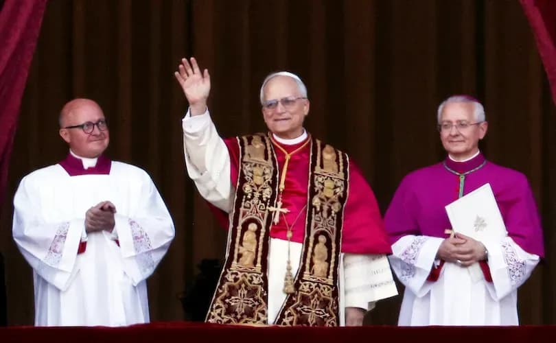 Trump congratulates Pope Leo XIV on being named first American pontiff