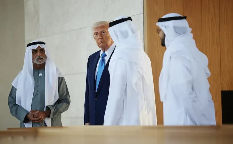 Trump visits ecumenical Abrahamic Family House in Abu Dhabi, praises ‘message of unity’