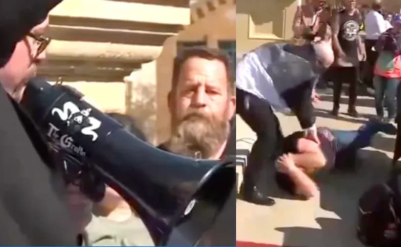 Catholic man stops desecration of Eucharist by consuming Host at Kansas satanic event