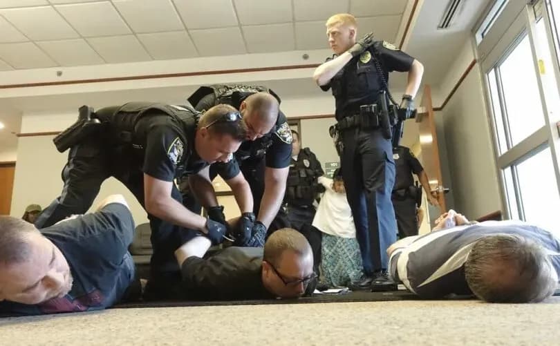 Priests, pro-life activists found guilty of trespassing for efforts to save babies at abortuary