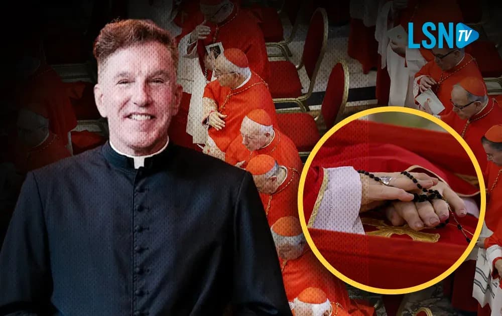 WATCH: Father Altman shares message for Catholic faithful ahead of conclave