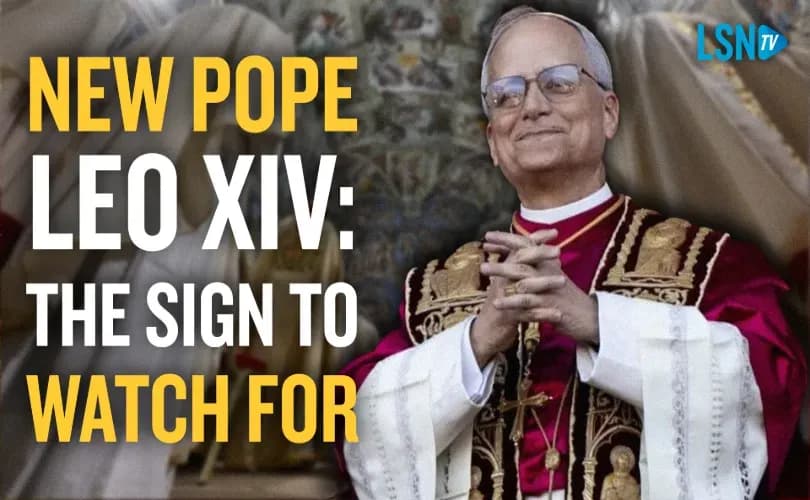 New Pope Leo XIV – hints of hope and THE sign to watch out for