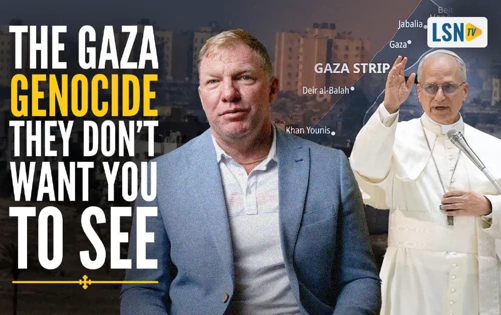 WATCH: Catholic humanitarian exposes the genocide Israel doesn't want you to see