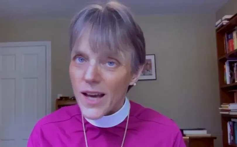 Trump slams pro-LGBT female 'bishop' who hijacked national prayer service with woke sermon