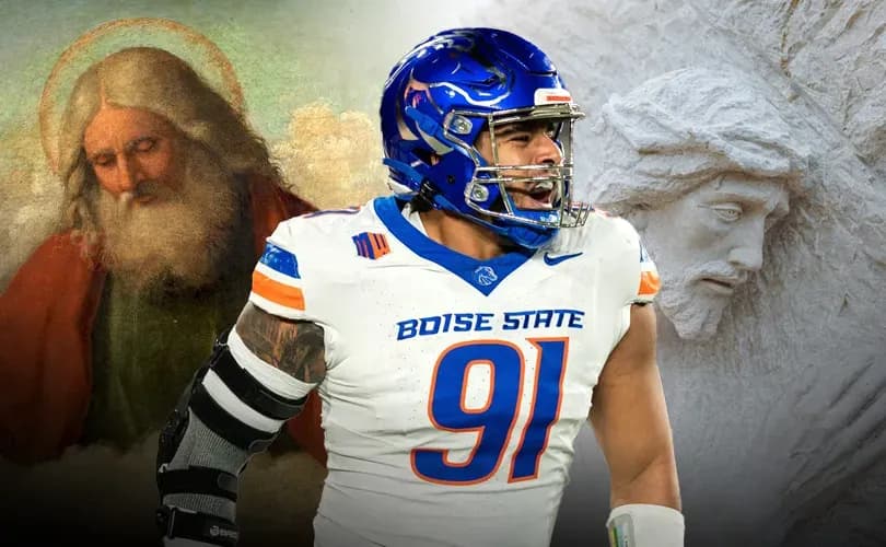 Notre Dame, Boise State football players praise Jesus Christ, ‘the true champion’