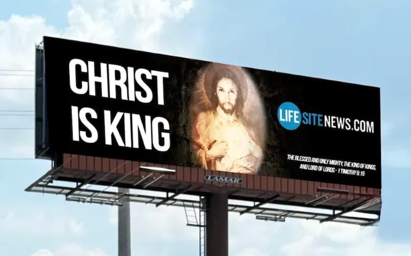 Help get this ‘Christ is King’ billboard up in Ohio!