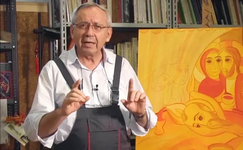 Is Fr. Rupnik, accused of sexual abuse, now staying in a convent with nuns outside Rome?