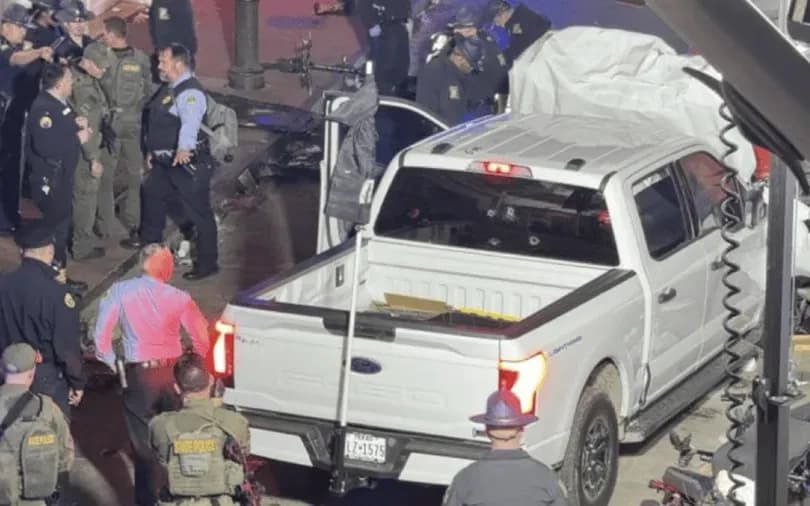 Is the ISIS-inspired attack in New Orleans linked to the Las Vegas truck explosion?