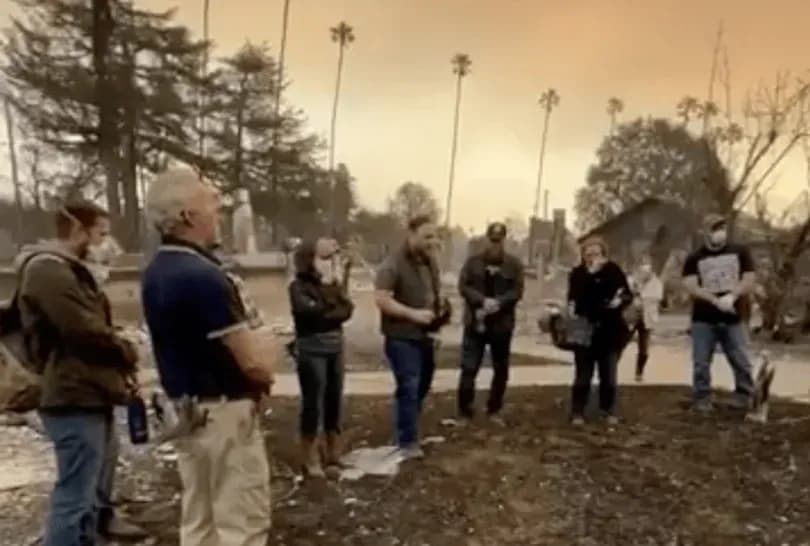 WATCH: Catholic family beautifully expresses their faith after LA fire destroys their home