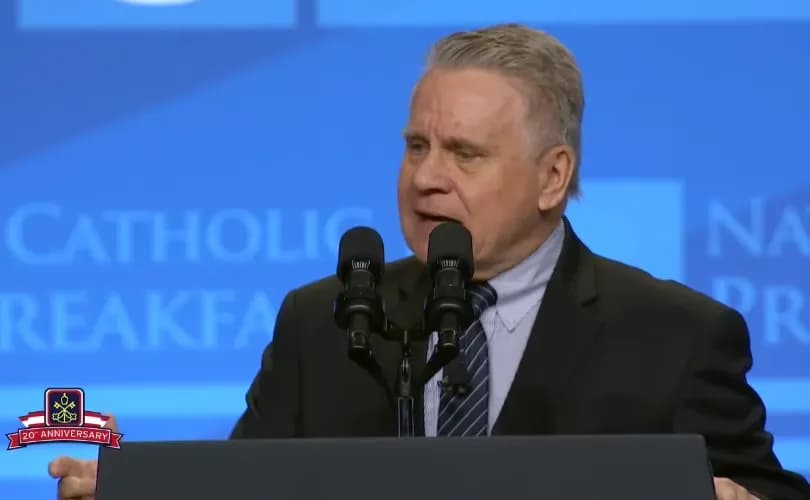 Rep. Chris Smith calls abortion pill 'baby poison' at National Catholic Prayer Breakfast