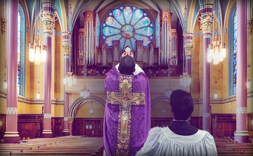 WATCH: Father Chris Alar speaks out against suppression of Latin Mass in Charlotte