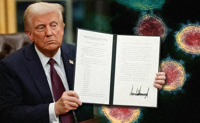 Trump signs order to stop funding for gain-of-function research believed to have caused COVID