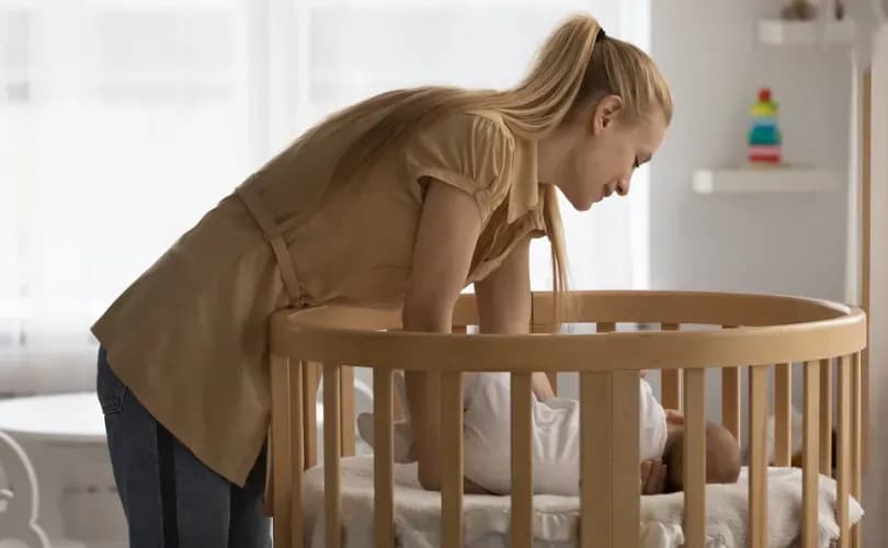 Police are charging parents with felonies for not placing infants who died in sleep on their backs