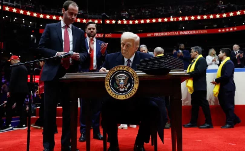 Trump withdraws US from pro-abortion Paris Climate Agreement and the World Health Organization