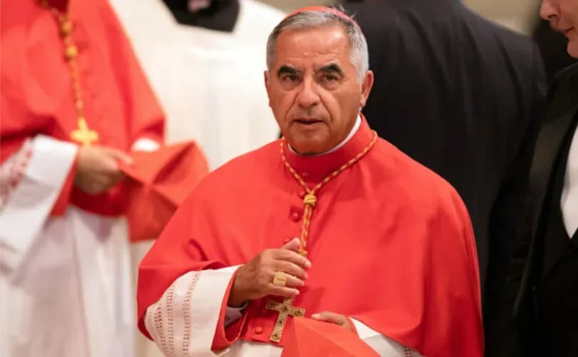 Cardinal Becciu will not take part in the conclave