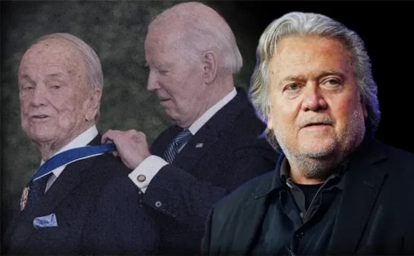 Steve Bannon: ‘President Trump must rescind’ George Soros’ Presidential Medal of Freedom