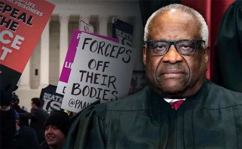 Justice Thomas rips Supreme Court for allowing cities to censor pro-life speech