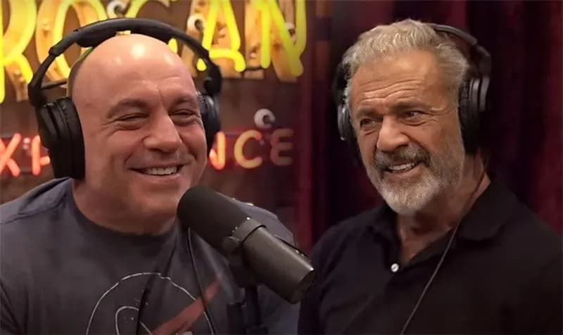 Mel Gibson tells Joe Rogan his ability to get sober is a testament to God’s existence