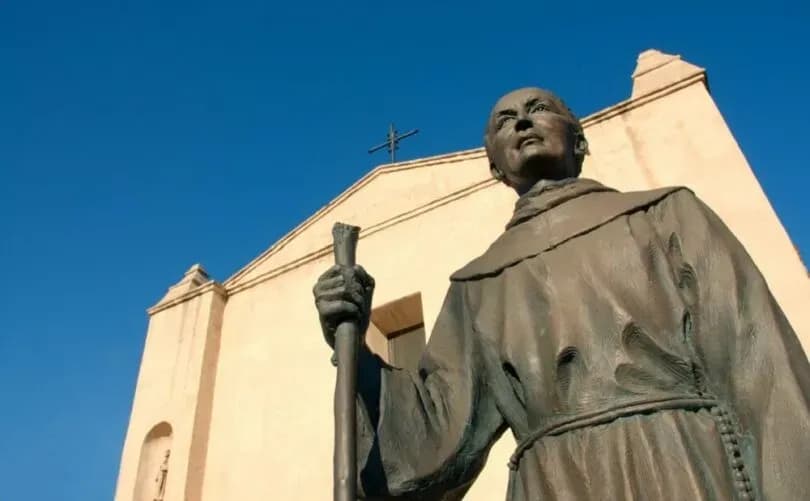 Pray to St. Junipero Serra to help those suffering from the Los Angeles wildfires