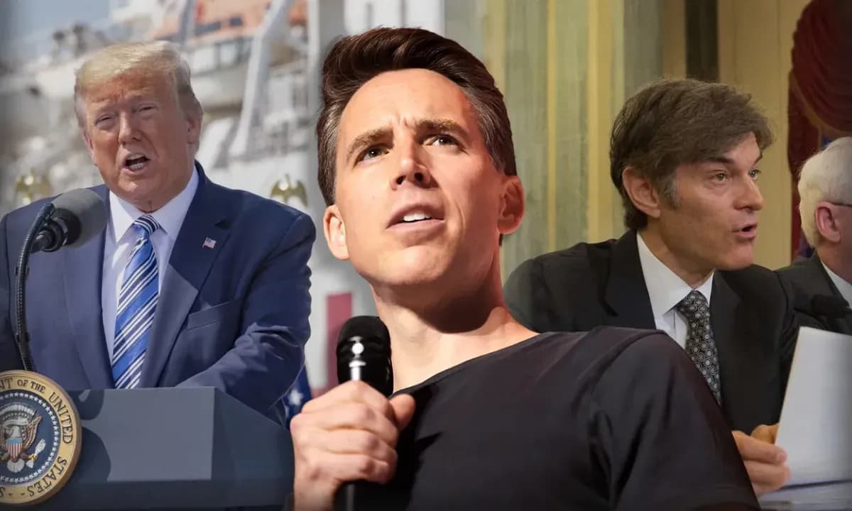 Josh Hawley to grill Trump Medicare pick Dr. Oz about views on abortion, transgenderism
