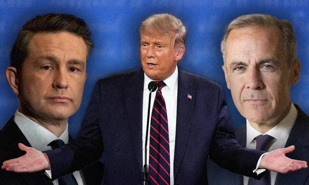Trump says Carney would be 'easier' to deal with than Poilievre as Canada's prime minister