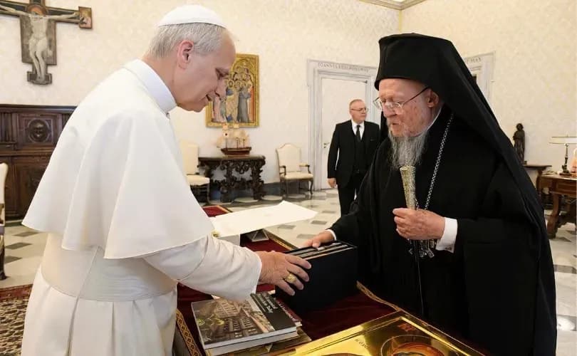 Leo XIV grants Orthodox Patriarch Bartholomew a second audience in just 11 days