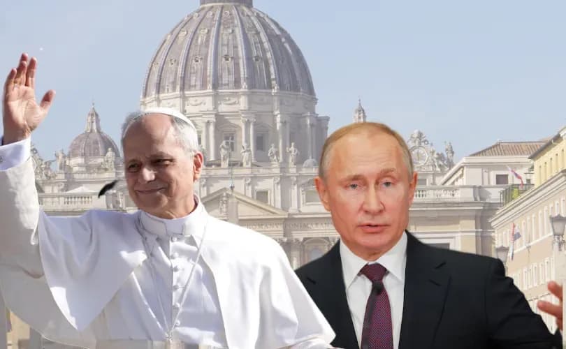 Pope Leo holds first phone call with Vladimir Putin, urges him to 'promote peace'