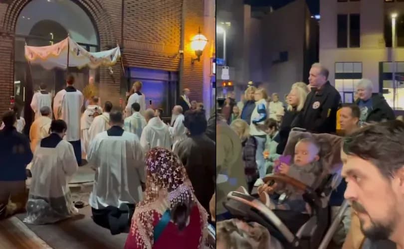 WATCH: Pittsburgh pro-lifers sing 'Salve Regina' outside of Planned Parenthood