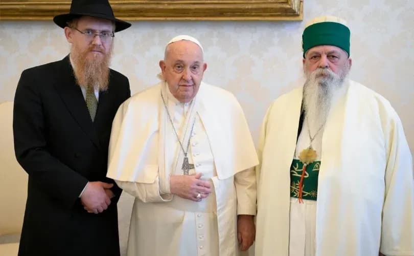 Pope Francis appears with arm in a sling after second fall in 2 months