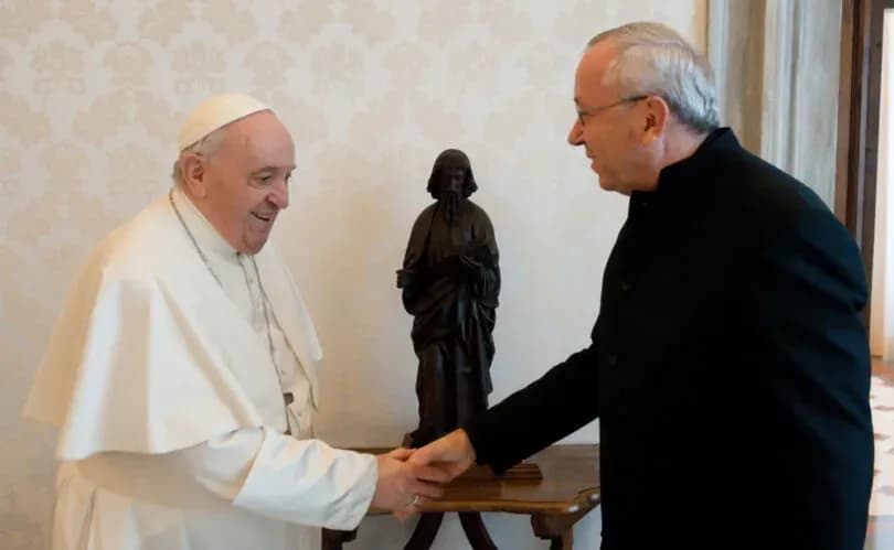 Vatican again uses Rupnik image for St. Joseph's feast despite ongoing abuse investigation