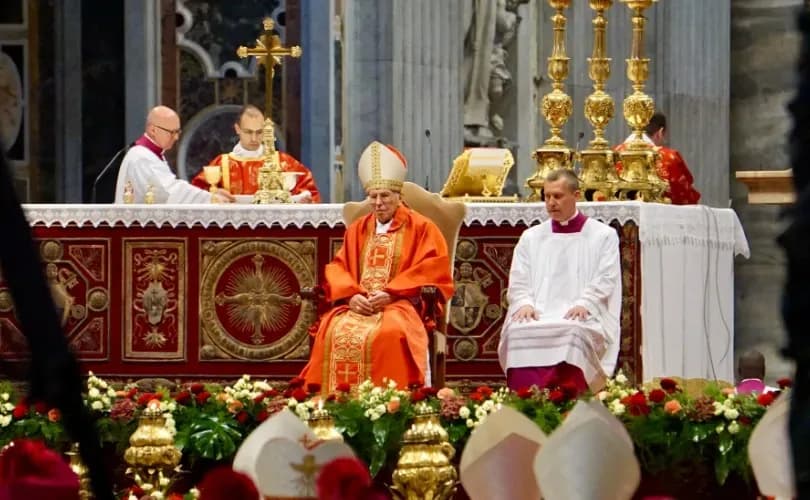 Cardinals offer pre-conclave Mass for the election of a new pope