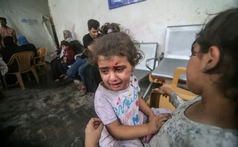 Catholic priest in Gaza urges prayers for end to 'terrible' war that has seen 17,000 children die