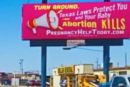 Thumbnail for Pro-life billboards aim to change hearts of moms seeking abortions in New Mexico