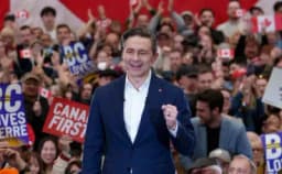 Thumbnail for Pierre Poilievre says he will ‘cooperate’ with Mark Carney to resolve Trump tariff dispute