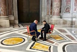 Thumbnail for The real story behind Trump's photo with Zelensky in the Vatican