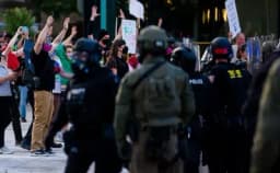 Thumbnail for WATCH: Leftist assaults conservative journalist at anti-Trump, pro-illegal immigration rally