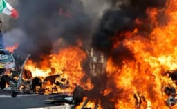Thumbnail for Leftists devastate Los Angeles with fiery riots against Trump immigration policy