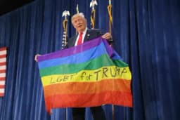 Thumbnail for Trump's embrace of homosexual GOP candidates alienating social conservatives