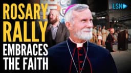 Thumbnail for Bishop Strickland delivers passionate speech to students: 'The Rosary is a way of life'
