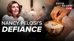 Thumbnail for Nancy Pelosi's defiance: A tragic act of sacrilege