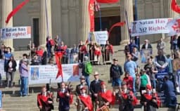 Thumbnail for Catholics must stand up for Christ, whether against satanists or unjust wars