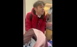 Thumbnail for WATCH: Angry pro-abortion student hurls verbal abuse, destroys pro-life display at university