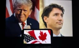 Thumbnail for Trump pauses tariffs on Canada for 30 days after Trudeau agrees to border security plan