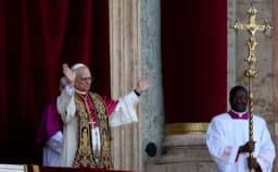 Thumbnail for First homily of Pope Leo XIV: Full transcript