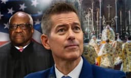 Thumbnail for Justice Clarence Thomas advises Sean Duffy after swearing in: 'Go to daily Mass and pray'