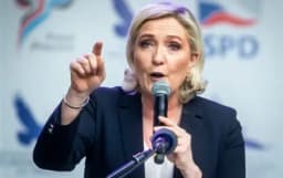 Thumbnail for France condemned for barring populist leader Marine Le Pen from 2027 election